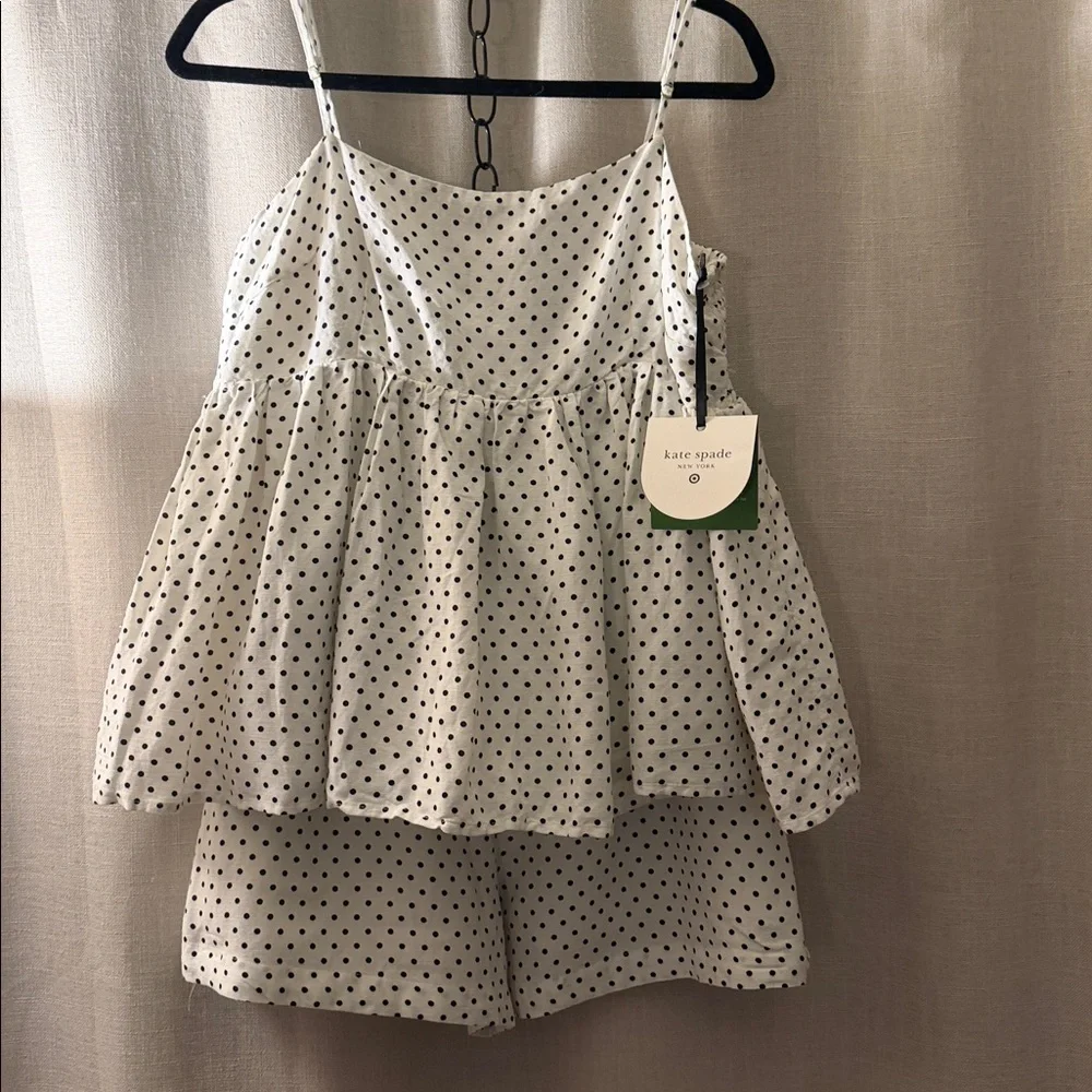 Kate Spade Polka Dot Spaghetti Strap Top - Picture 5 of 9